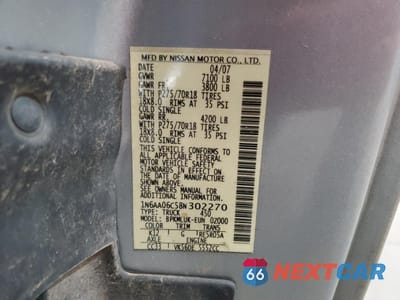 Zdjęcie 12 z 12 samochodu: 2008 NISSAN TITAN XE VIN:1N6AA06C58N302270 - miniatura