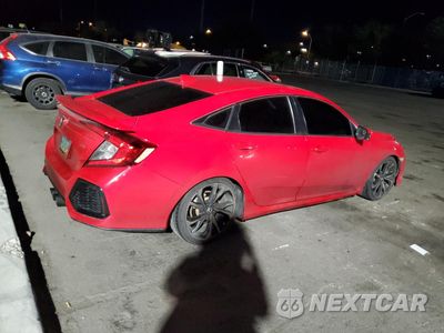 Trzecie zdjęcie samochodu z tyłu: 2019 HONDA CIVIC SI VIN:2HGFC1E59KH706931 - miniatura