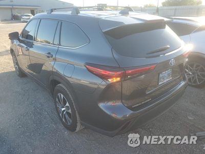 Drugie zdjęcie samochodu z przodu: 2021 TOYOTA HIGHLANDER VIN:5TDHARAH5MS504362 - miniatura