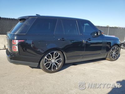 Trzecie zdjęcie samochodu z tyłu: 2018 LAND ROVER RANGE ROVER SUPERCHARGED VIN:SALGS2RE4JA383271 - miniatura