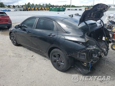 Drugie zdjęcie samochodu z przodu: 2022 HYUNDAI ELANTRA BLUE VIN:KMHLM4AJ4NU019811 - miniatura