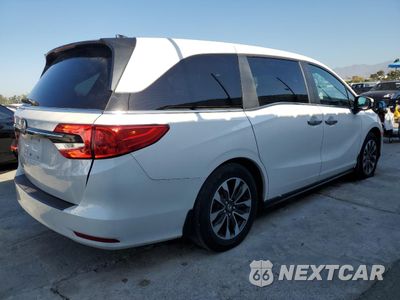 Trzecie zdjęcie samochodu z tyłu: 2024 HONDA ODYSSEY EXL VIN:5FNRL6H62RB035731 - miniatura