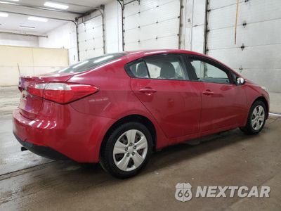 Trzecie zdjęcie samochodu z tyłu: 2016 KIA FORTE EX VIN:KNAFX4A78G5448067 - miniatura