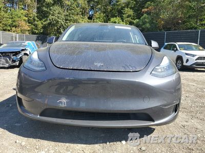 Piąte zdjęcie samochodu w środku: 2021 TESLA MODEL Y VIN:5YJYGAEE9MF296278 - miniatura