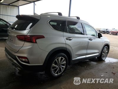 Trzecie zdjęcie samochodu z tyłu: 2020 HYUNDAI SANTA FE SEL VIN:5NMS33AD7LH251573 - miniatura