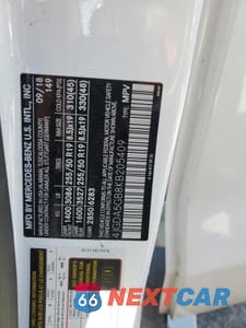 Zdjęcie 13 z 13 samochodu: 2019 MERCEDES-BENZ GLE 400 4MATIC VIN:4JGDA5GB8KB205409 - miniatura