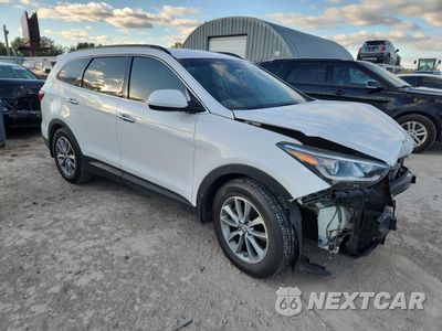 Czwarte zdjęcie samochodu z boku: 2018 HYUNDAI SANTA FE SE VIN:KM8SM4HF6JU261183 - miniatura
