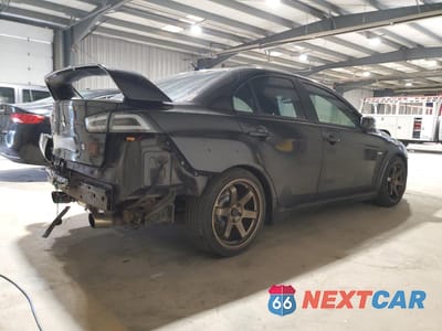 Trzecie zdjęcie samochodu z tyłu: 2008 MITSUBISHI LANCER EVOLUTION MR VIN:JA3AW56V58U051337 - miniatura