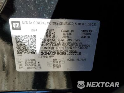 Zdjęcie 13 z 16 samochodu: 2025 CHEVROLET EQUINOX LT VIN:3GNAXPEG9SL227716 - miniatura