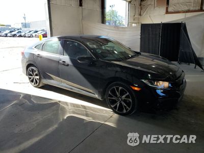 Czwarte zdjęcie samochodu z boku: 2021 HONDA CIVIC SPORT VIN:2HGFC2F89MH520260 - miniatura