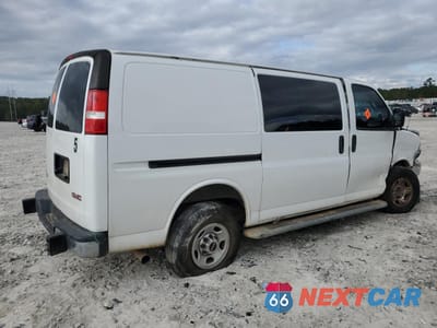 Trzecie zdjęcie samochodu z tyłu: 2020 GMC SAVANA G2500 VIN:1GTW7AFG1L1183486 - miniatura