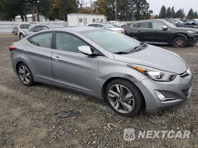 Czwarte zdjęcie samochodu z boku: 2014 HYUNDAI ELANTRA SE VIN:KMHDH4AE4EU162236 - miniatura