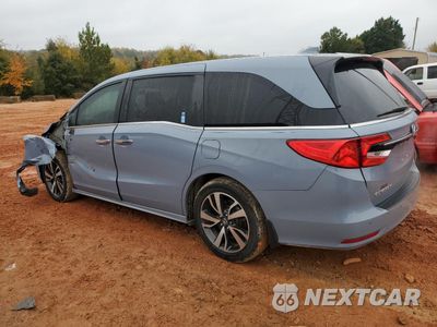 Drugie zdjęcie samochodu z przodu: 2024 HONDA ODYSSEY TOURING VIN:5FNRL6H83RB072496 - miniatura