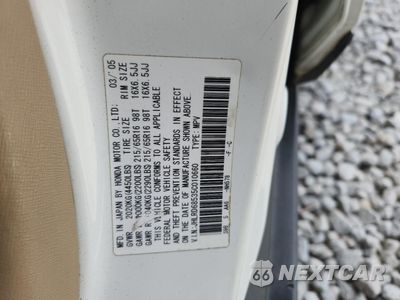 Zdjęcie 12 z 13 samochodu: 2005 HONDA CR-V LX VIN:JHLRD68535C010660 - miniatura
