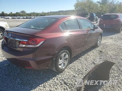 Trzecie zdjęcie samochodu z tyłu: 2014 HONDA CIVIC LX VIN:19XFB2F59EE008941 - miniatura
