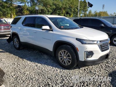 Czwarte zdjęcie samochodu z boku: 2023 CHEVROLET TRAVERSE LT VIN:1GNERGKW9PJ271432 - miniatura