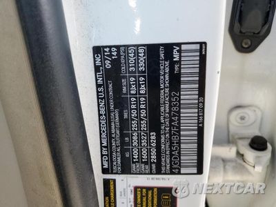 Zdjęcie 13 z 13 samochodu: 2015 MERCEDES-BENZ ML 350 4MATIC VIN:4JGDA5HB7FA478352 - miniatura