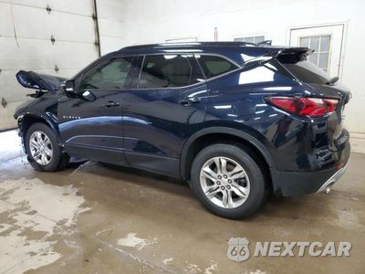 Drugie zdjęcie samochodu z przodu: 2021 CHEVROLET BLAZER 3LT VIN:3GNKBJRSXMS537851 - miniatura