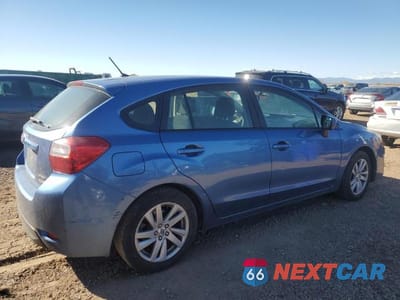 Trzecie zdjęcie samochodu z tyłu: 2015 SUBARU IMPREZA PREMIUM VIN:JF1GPAC62FH263834 - miniatura