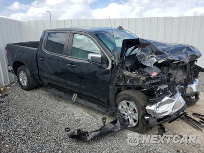 Czwarte zdjęcie samochodu z boku: 2022 CHEVROLET SILVERADO LTD C1500 LT VIN:1GCPWCED8NZ122571 - miniatura