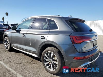 Drugie zdjęcie samochodu z przodu: 2022 AUDI Q5 PREMIUM PLUS 45 VIN:WA1EAAFY9N2080121 - miniatura