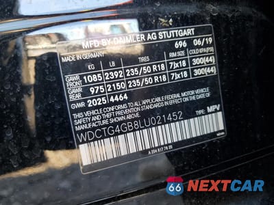 Zdjęcie 13 z 14 samochodu: 2020 MERCEDES-BENZ GLA 250 4MATIC VIN:WDCTG4GB8LU021452 - miniatura