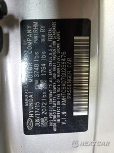 Zdjęcie 12 z 12 samochodu: 2016 HYUNDAI VELOSTER VIN:KMHTC6AD7GU266476 - miniatura