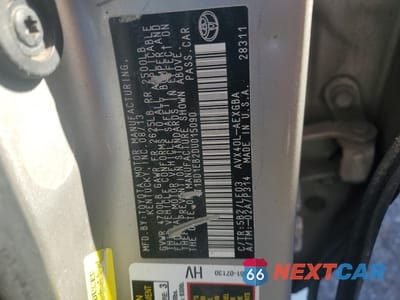 Zdjęcie 12 z 13 samochodu: 2013 TOYOTA AVALON HYBRID VIN:4T1BD1EB2DU015090 - miniatura