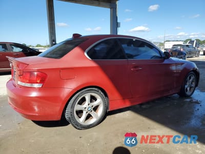 Trzecie zdjęcie samochodu z tyłu: 2010 BMW 128 I VIN:WBAUP7C56AVK77489 - miniatura