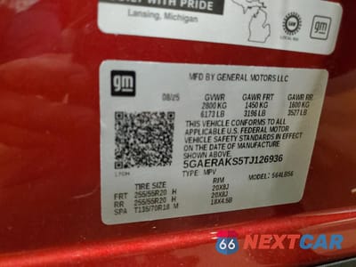 Zdjęcie 14 z 15 samochodu: 2026 BUICK ENCLAVE PREFERRED VIN:5GAERAKS5TJ126936 - miniatura