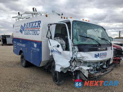 Czwarte zdjęcie samochodu z boku: 2007 ISUZU NPR UTILITY / SERVICE TRUCK VIN:4KLC4B1U47J803851 - miniatura