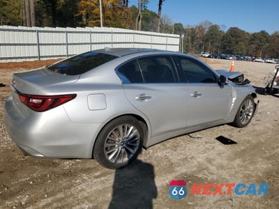 Trzecie zdjęcie samochodu z tyłu: 2018 INFINITY Q50 3.0T LUXE VIN:JN1EV7AR2JM440702 - miniatura