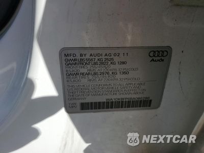 Zdjęcie 13 z 15 samochodu: 2011 AUDI Q5 PREMIUM PLUS VIN:WA1DKBFP6BA086286 - miniatura