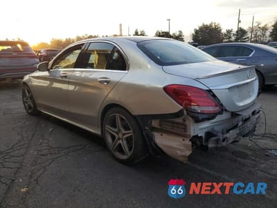 Drugie zdjęcie samochodu z przodu: 2016 MERCEDES-BENZ C 300 4MATIC VIN:WDDWF4KB6GR149183 - miniatura
