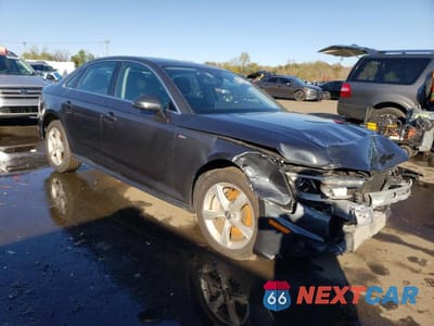 Czwarte zdjęcie samochodu z boku: 2019 AUDI A4 PREMIUM VIN:WAUDNAF45KA022931 - miniatura