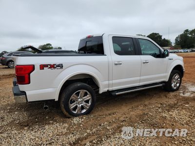 Trzecie zdjęcie samochodu z tyłu: 2018 FORD F150 SUPERCREW VIN:1FTEW1E5XJKF65764 - miniatura