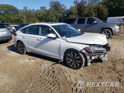 Czwarte zdjęcie samochodu z boku: 2024 HONDA CIVIC EXL VIN:19XFL1H70RE009438 - miniatura