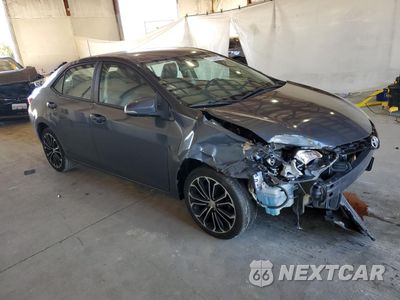Czwarte zdjęcie samochodu z boku: 2014 TOYOTA COROLLA L VIN:5YFBURHEXEP151796 - miniatura