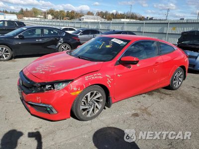 2019 HONDA CIVIC LX 2HGFC4B67KH305893 - główne zdjęcie licytacji z USA - miniatura