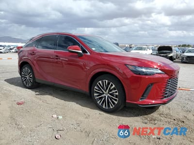 Czwarte zdjęcie samochodu z boku: 2023 LEXUS RX 350H BASE VIN:2T2BBMCA2PC020681 - miniatura