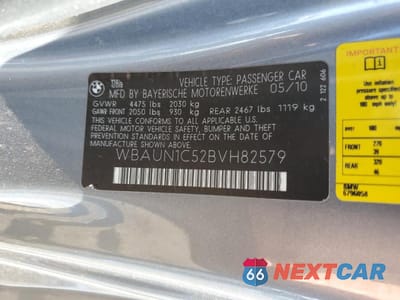 Zdjęcie 13 z 13 samochodu: 2011 BMW 128 I VIN:WBAUN1C52BVH82579 - miniatura