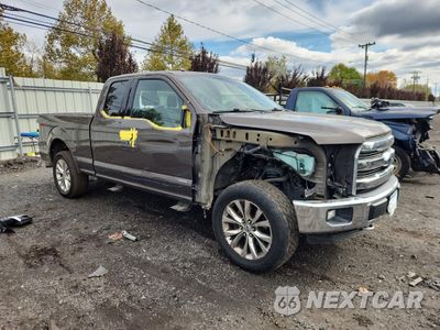 Czwarte zdjęcie samochodu z boku: 2015 FORD F150 SUPER CAB VIN:1FTFX1EG4FFA83424 - miniatura