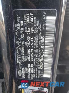 Zdjęcie 13 z 13 samochodu: 2023 HYUNDAI IONIQ 5 SE VIN:KM8KM4AE6PU172045 - miniatura