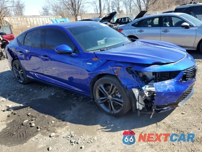 Czwarte zdjęcie samochodu z boku: 2025 ACURA INTEGRA A-SPEC TECH VIN:19UDE4H62SA006190 - miniatura