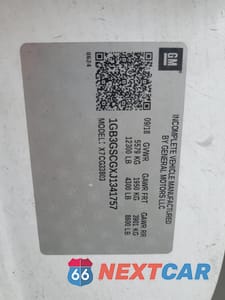 Zdjęcie 13 z 13 samochodu: 2018 CHEVROLET EXPRESS G3500 VIN:1GB3GSCGXJ1341757 - miniatura