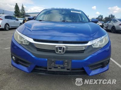 Piąte zdjęcie samochodu w środku: 2016 HONDA CIVIC EXL VIN:2HGFC1F78GH642338 - miniatura