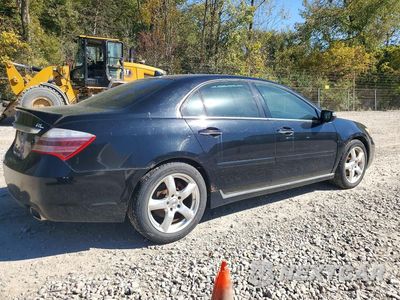 Trzecie zdjęcie samochodu z tyłu: 2009 ACURA RL VIN:JH4KB26659C000533 - miniatura