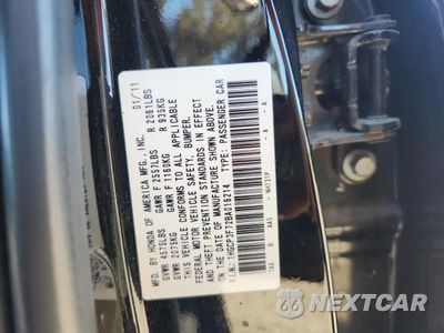 Zdjęcie 12 z 12 samochodu: 2011 HONDA ACCORD EX VIN:1HGCP3F72BA016214 - miniatura