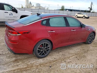 Trzecie zdjęcie samochodu z tyłu: 2020 KIA OPTIMA SX VIN:5XXGW4L22LG409685 - miniatura