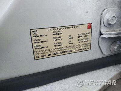 Zdjęcie 12 z 12 samochodu: 2015 TESLA MODEL S 85D VIN:5YJSA1H29FF091944 - miniatura